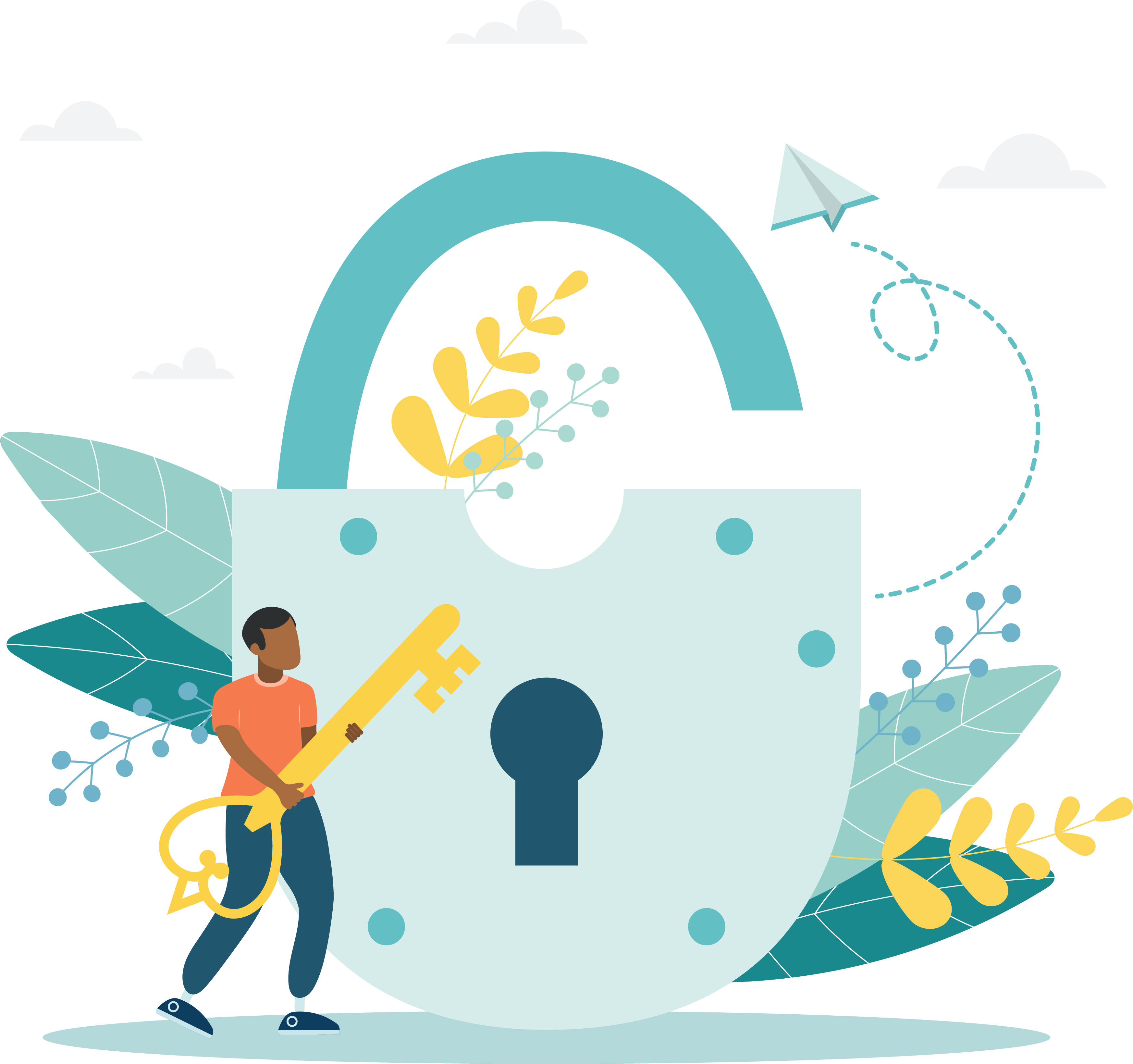 Security graphic.