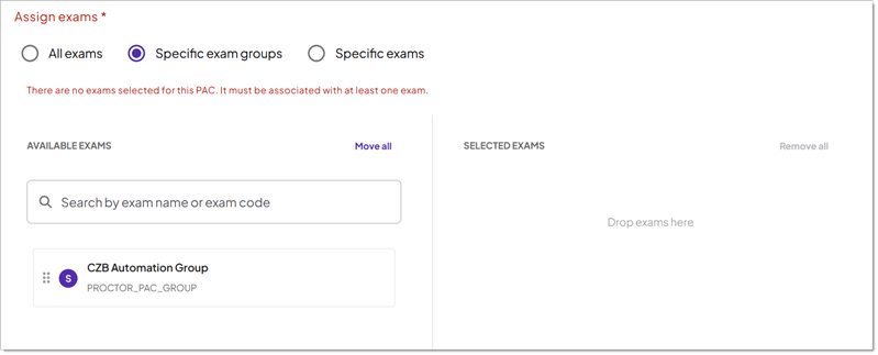 “how to assign access code to user by creating... Create private access codes