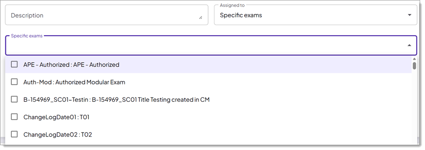 Search Private Access Codes