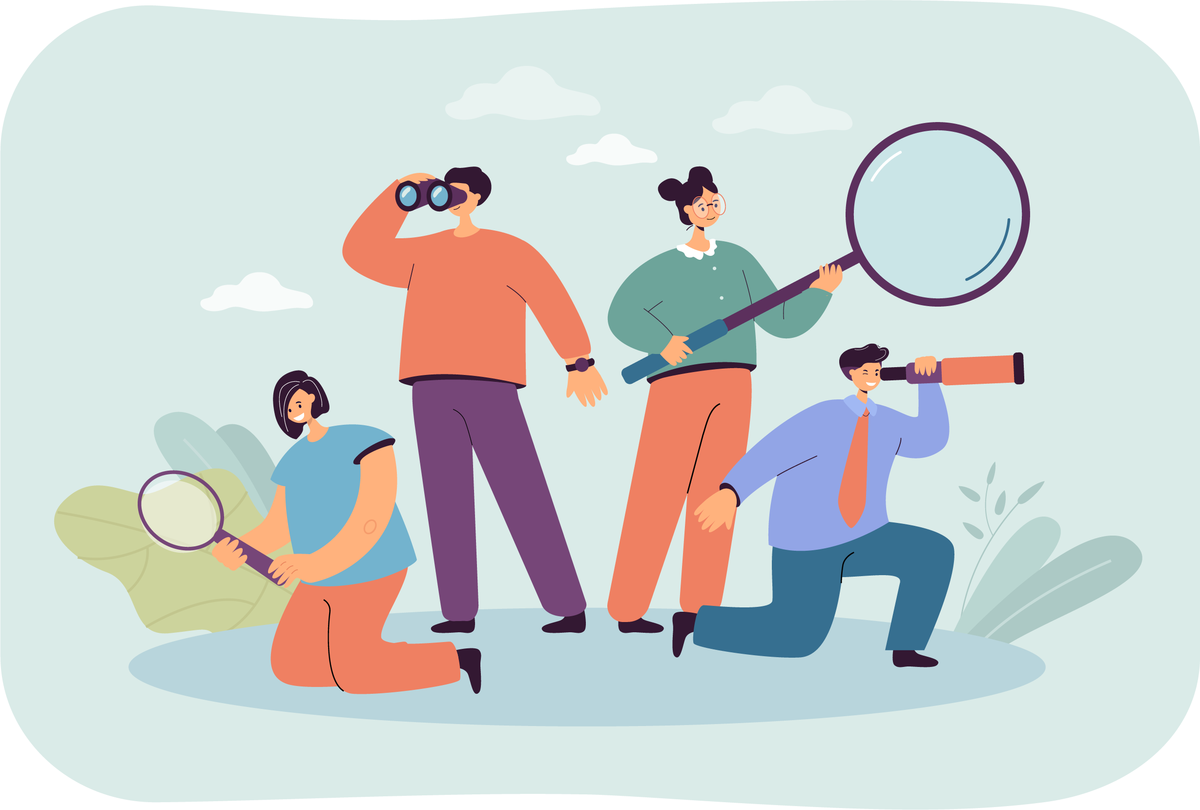 Search graphic.